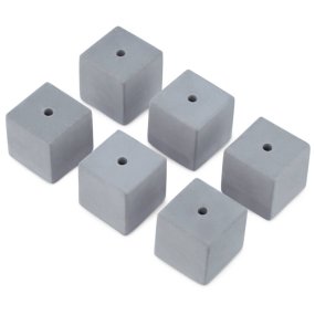 Molde 6 mini porta inciensos cuadrados