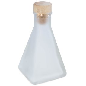 Recipiente pirâmide 100 ml rolha cortiça para mikado