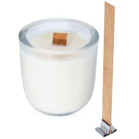 Mèches en bois pour bougies 19 x 130 mm Mèches en bois pour bougies 19 x 130 mm