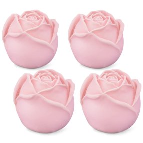 Moule 4 roses petites fermées Moule 4 roses petites fermées