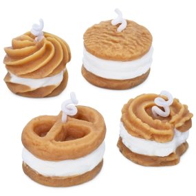 Molde 4 galletas danesas para velas Molde 4 galletas danesas para velas