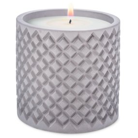 Molde con rombos recipiente para velas Molde con rombos recipiente para velas