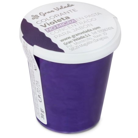 Colorante violeta no migra en pasta concentrado para jabon
