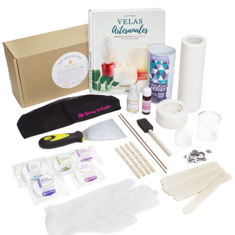 Comprar ¡El mejor regalo para ti! Kit de fabricación de velas perfumadas,  suministros completos para principiantes, herramientas artesanales, mechas  para velas