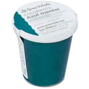 Colorant bleu mentholé ne migre en pâte concentré pour savon