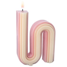 Molde bougies en forme de S