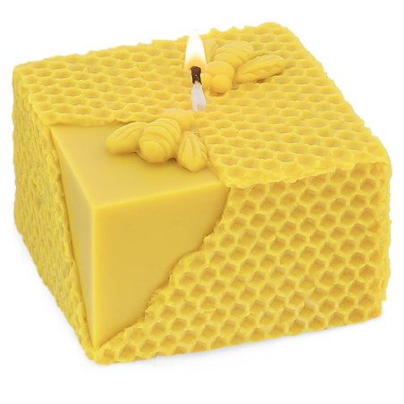 Moule bougie rayon avec abeilles 8x8x5 cm