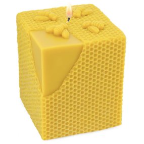 Moule bougie rayon avec abeilles 10x10x12 cm