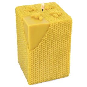 Moule bougie rayon avec abeilles 10x10x15 cm