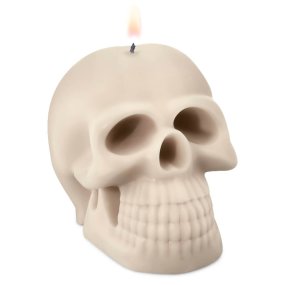 Molde de caveira lisa para fazer velas