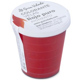 Colorant pour bougies rouge pur pigment