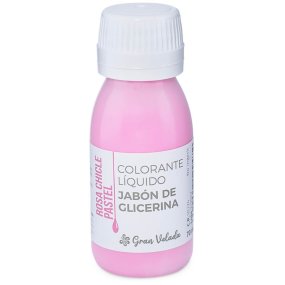 Colorant pour savon de glycérine rose bubble-gum pastel
