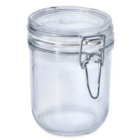 Pote de Vidro com Fecho Hermético 500 ml Pote de Vidro com Fecho Hermético 500 ml