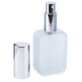 Frasco de perfume 30 ml de vidro fosco petaca