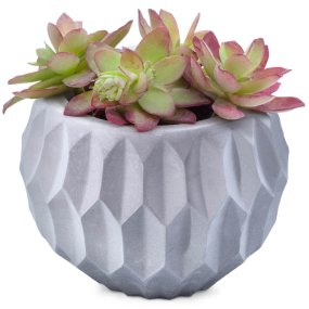 Molde diamond para vasos para plantas de cimento