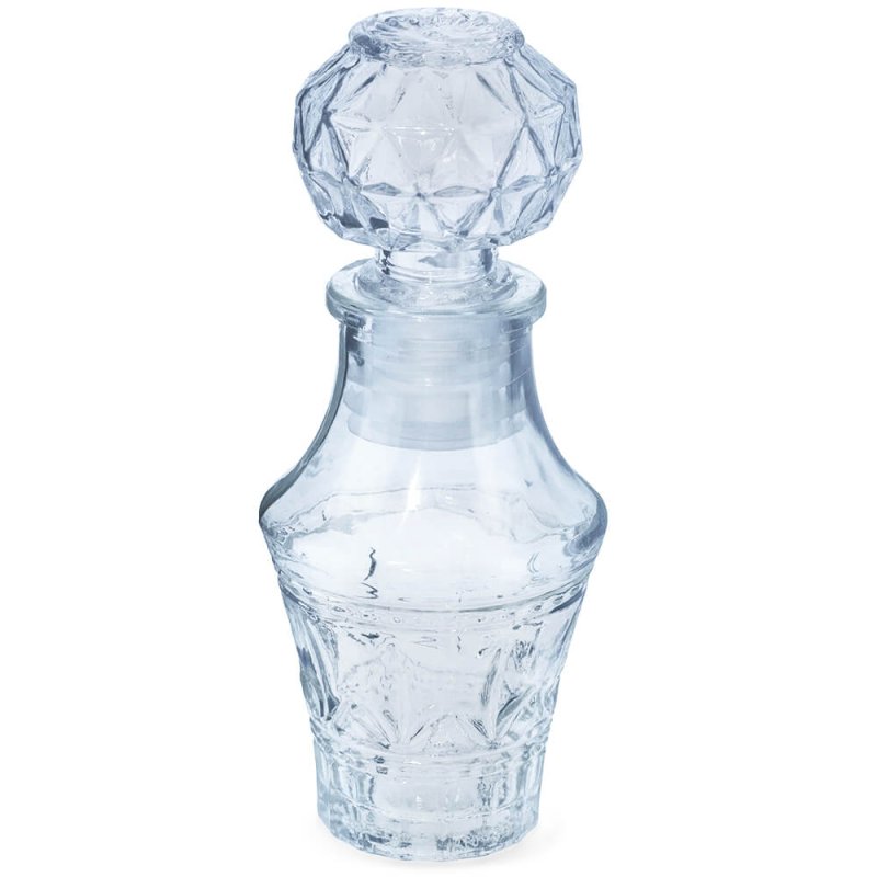 frasco de licor de cristal retro de 50 ml