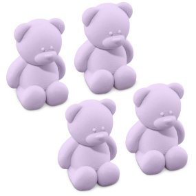 Molde 4 mini ursinhos Molde 4 mini ursinhos