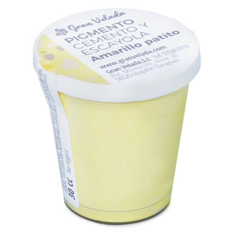 Pigment jaune de caneton pour ciment et plâtre Pigment jaune de caneton pour ciment et plâtre