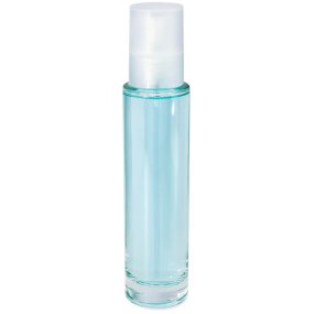 Flacon de parfum rond de 100 ml avec vaporisateur en plastique
