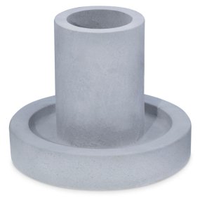 Molde portavelas candelabro Clasico pequeño Molde portavelas candelabro Clasico pequeño