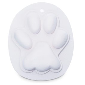Molde ceramica perfumada  huella perrito Molde ceramica perfumada  huella perrito
