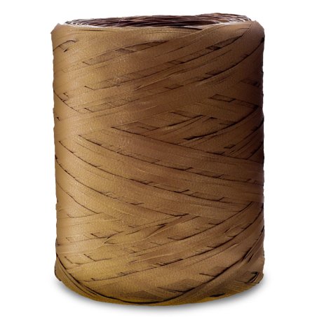 Fita de rafia caramelo