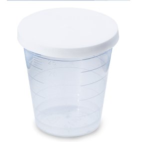 Envase 30 ml medidor de plastico con tapa Envase 30 ml medidor de plastico con tapa