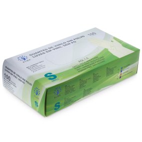 Gants en vinyle S boîte de 100 unités Gants en vinyle S boîte de 100 unités