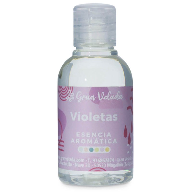 Esencia aromatica de violetas