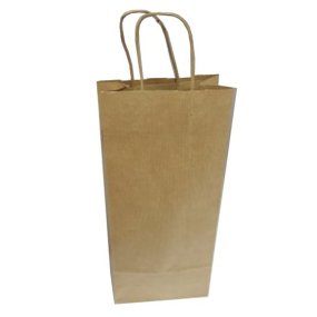 Sac pour bouteille de vin 3/4 couleur naturelle Sac pour bouteille de vin 3/4 couleur naturelle