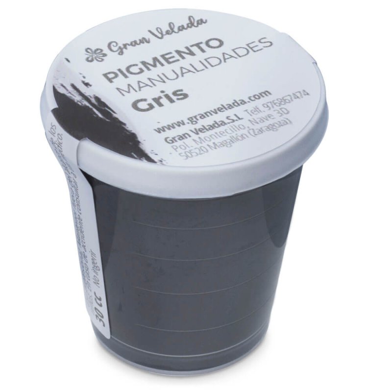 Pigmento cinza para artesanato