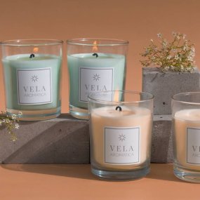 Kit fazer velas aromáticas. Materiais e instruções