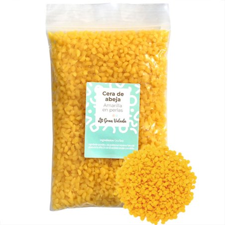 Cire d’abeille jaune dans les perles