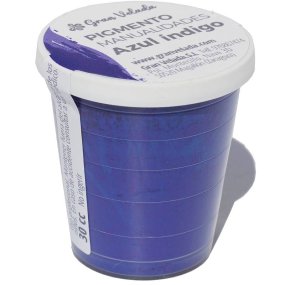 Pigmento cor azul indigo para artesanatos