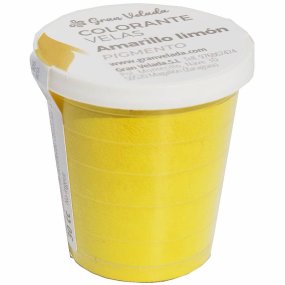 Pigment de citron jaune de teinture de bougie Pigment de citron jaune de teinture de bougie