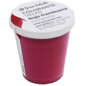Corante velas pigmento vermelho framboesa