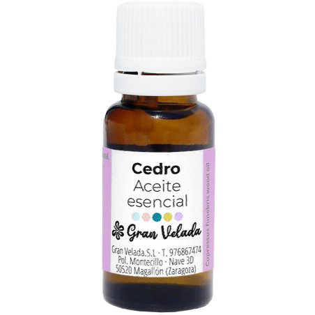 Aceite esencial de cedro