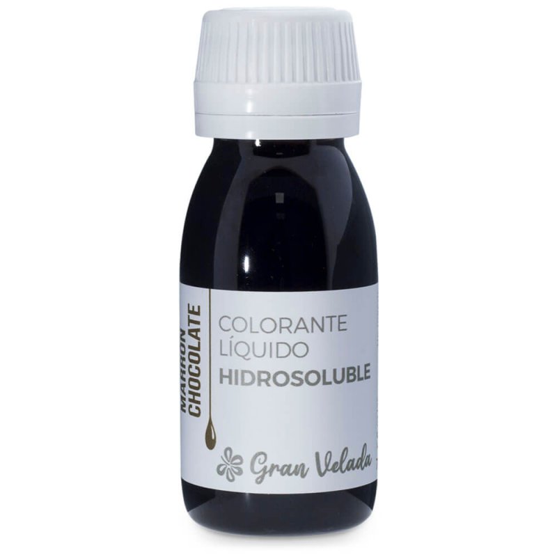 Colorante liquido hidrosoluble Marron Chocolate