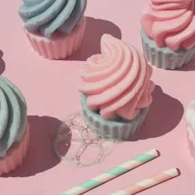 Kit como fazer sabonetes merengue. Materiais e instruçoes