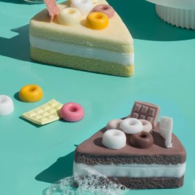Kit como hacer jabones de tarta. Materiales e instrucciones Kit como hacer jabones de tarta. Materiales e instrucciones