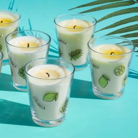 Kit como hacer velas de citronela. Materiales e instrucciones Kit como hacer velas de citronela. Materiales e instrucciones