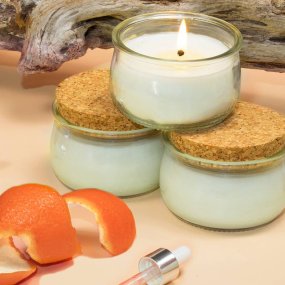 Kit fazer velas de massagem. Materiais e instruçoes Kit fazer velas de massagem. Materiais e instruçoes