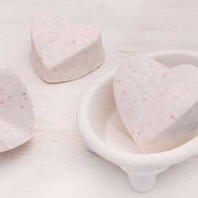 Kit como fazer bombas de banho coraçao. Materiais e instruçoes Kit como fazer bombas de banho coraçao. Materiais e instruçoes