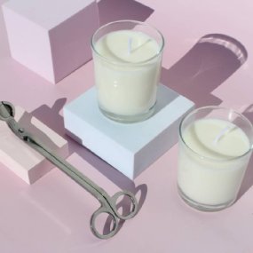 Kit como hacer velas de soja. Materiales e instrucciones