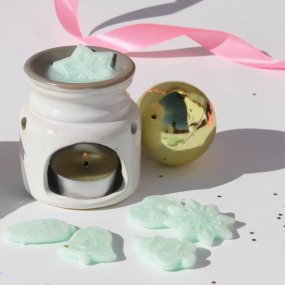 Kit comment faire de la cire parfumée de Noël. Matériaux et instructions