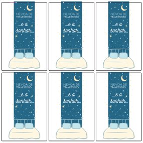 Adesivos nevoa de travesseiro