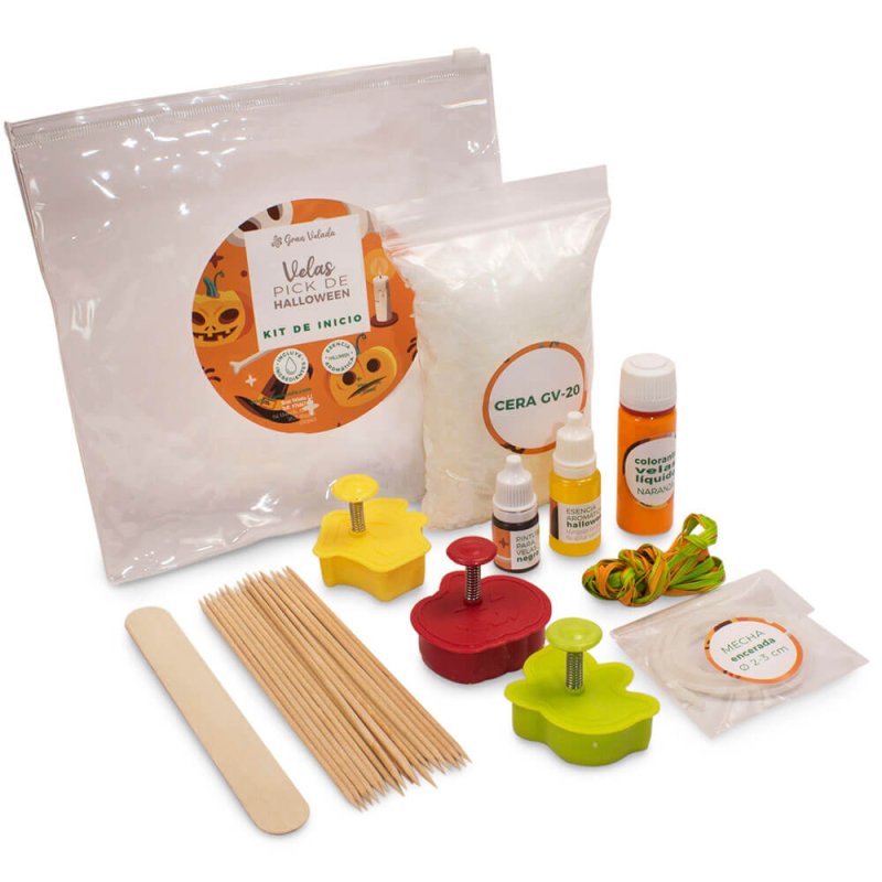 materiales velas kit