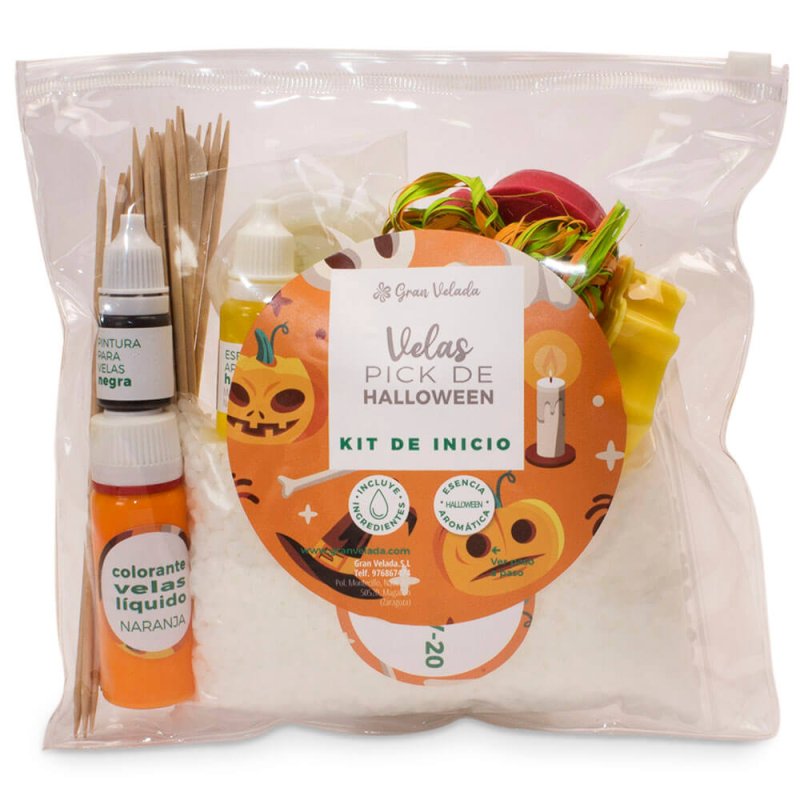 kit velas halloween