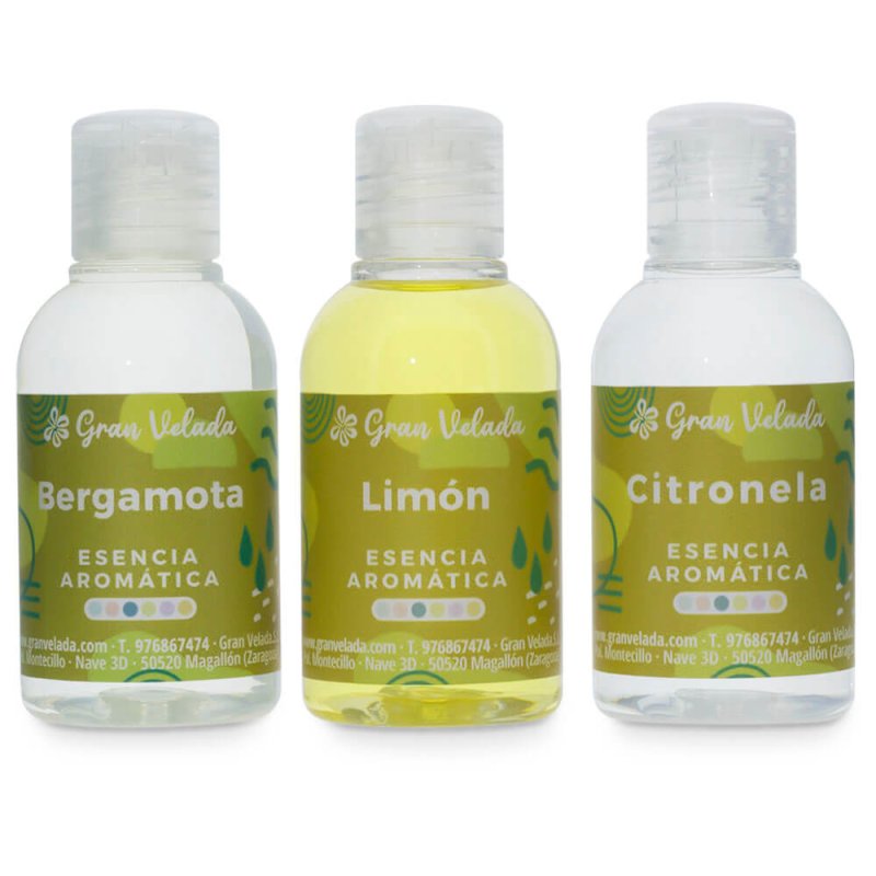 pack ahorro esencias aromáticas cítricas