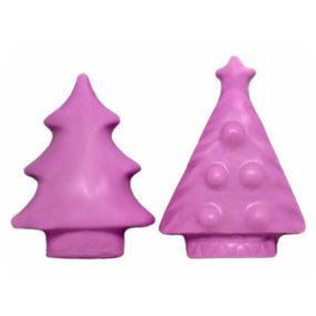 Molde 2 arbolitos navideños Molde 2 arbolitos navideños